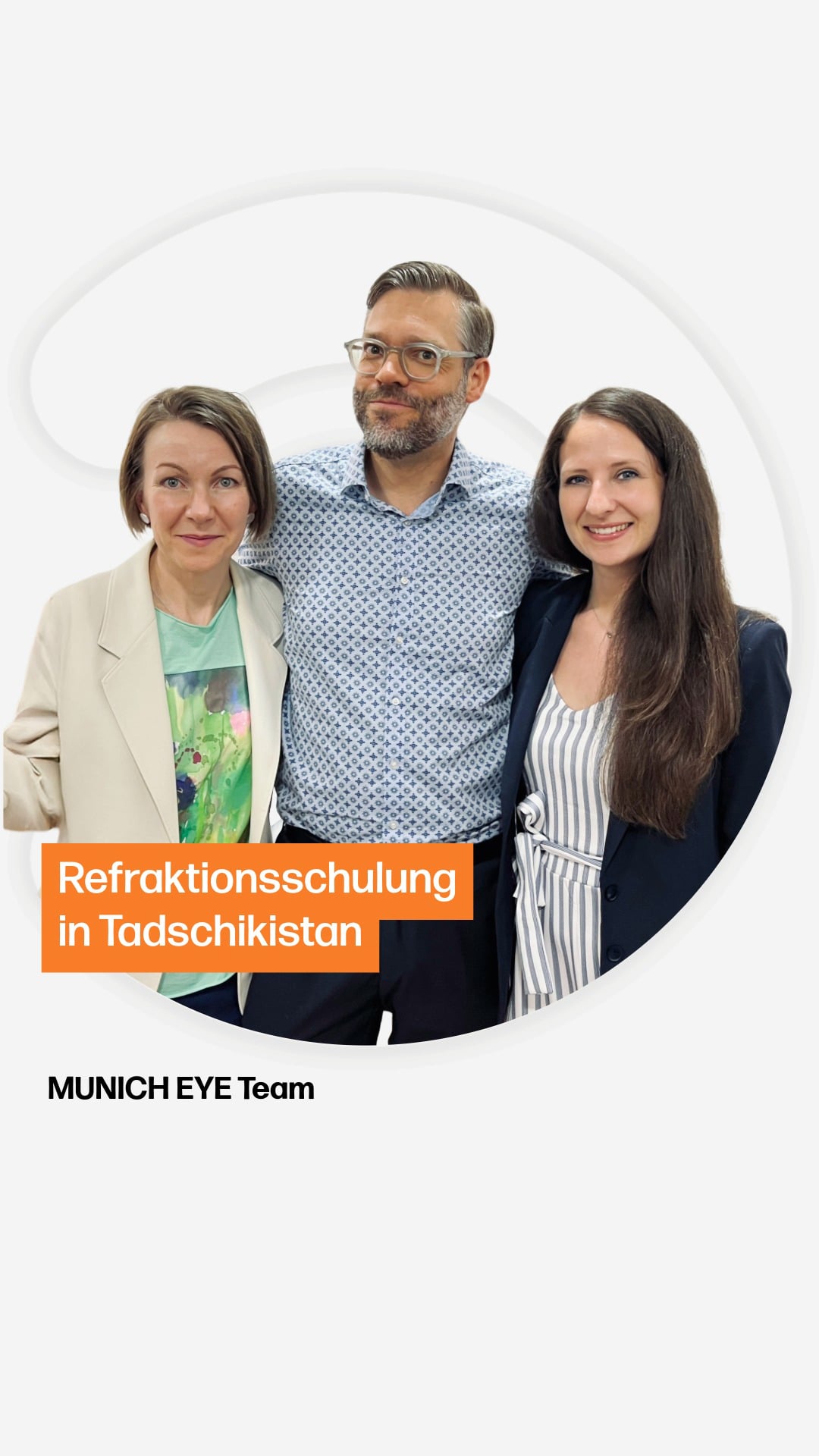 Refraktionsschulung in Tadschikistan