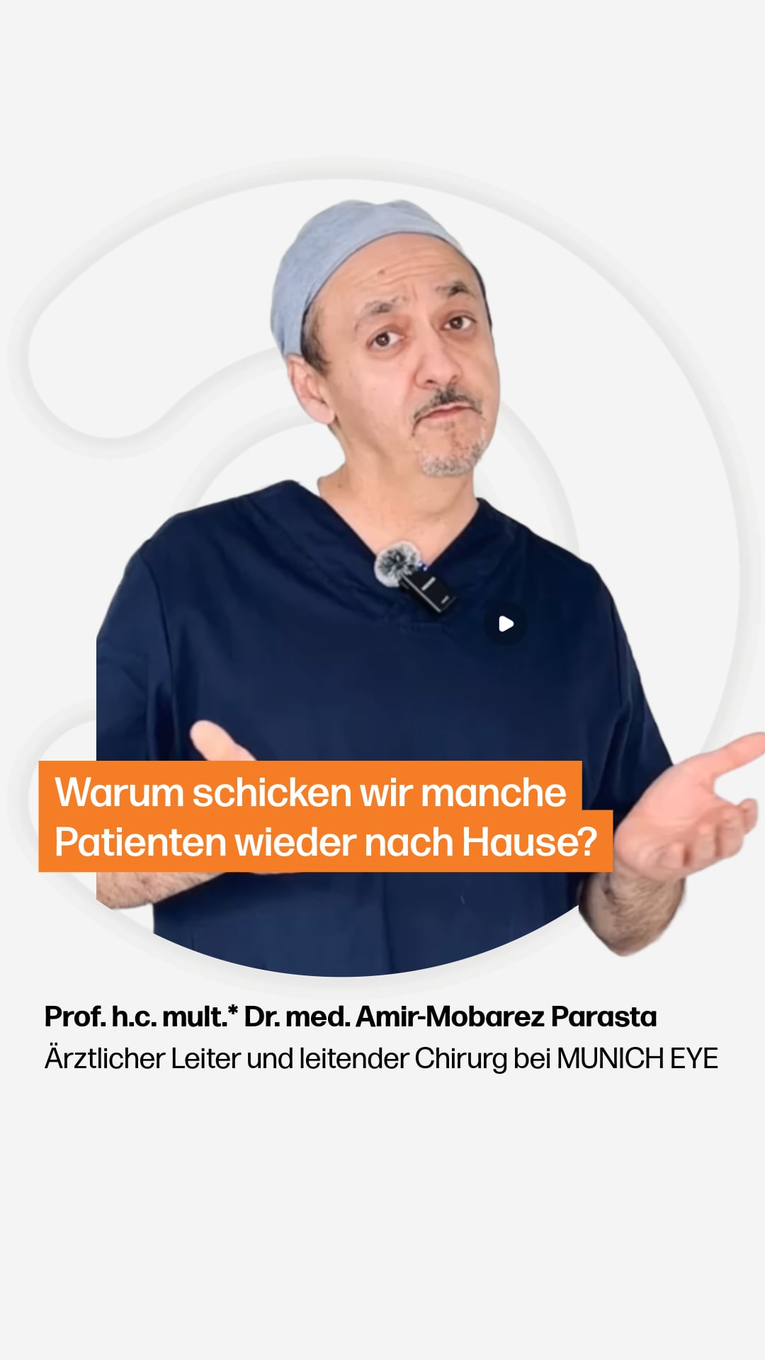 Warum schicken wir manche Patienten nach Hause?