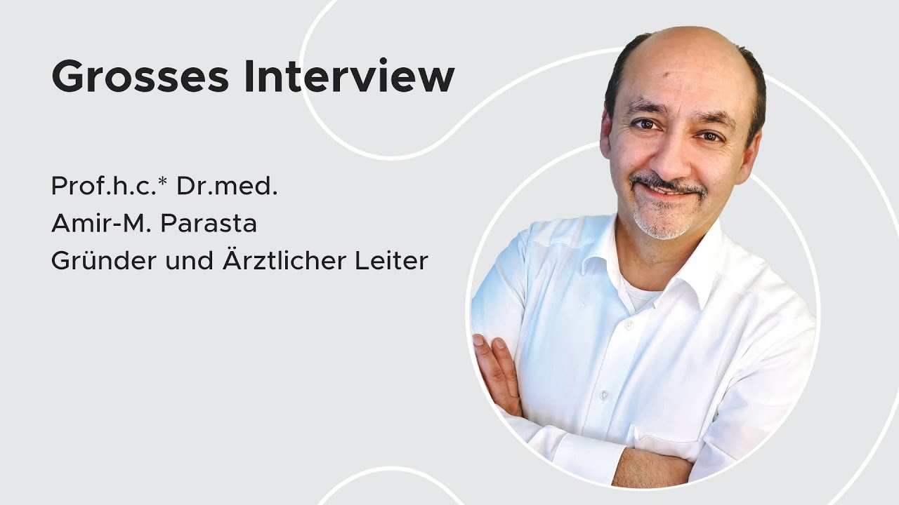 Grosses Interview mit Prof.h.c.* Dr.med. Amir - M. Parasta | MUNICH EYE