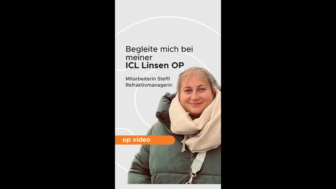 Begleite Steffi bei Ihrer ICL Linsen OP - *LIVE OP* | MUNICH EYE