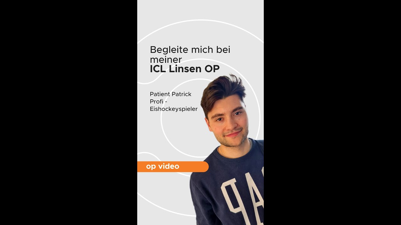 Begleite Patrick bei seiner ICL Linsen OP - *LIVE OP* | MUNICH EYE