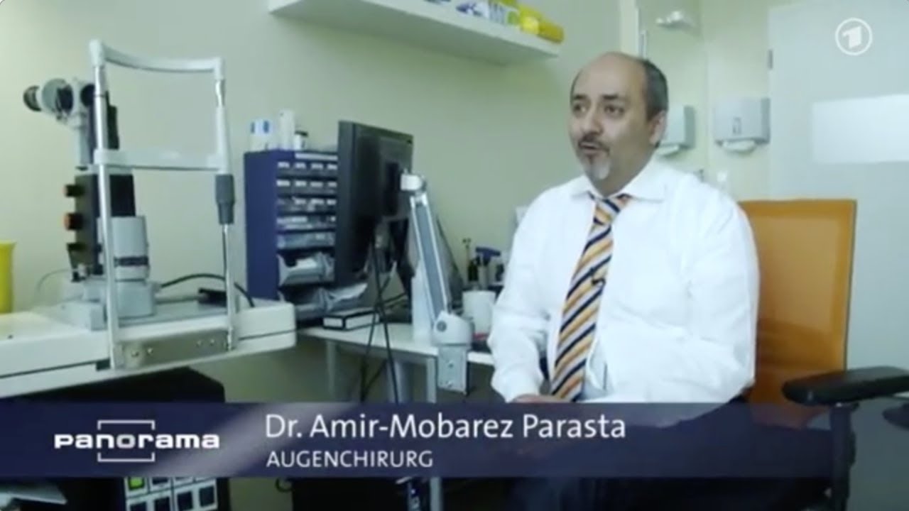 ARD Panorama über Augenlaserketten - Interview mit Dr.med. Amir-Mobarez Parasta | MUNICH EYE