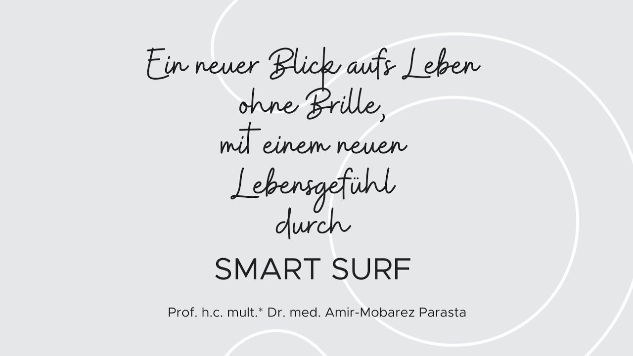 SMART SURF: Schnittfreies Augenlasern erklärt von Prof. Parasta | MUNICH EYE