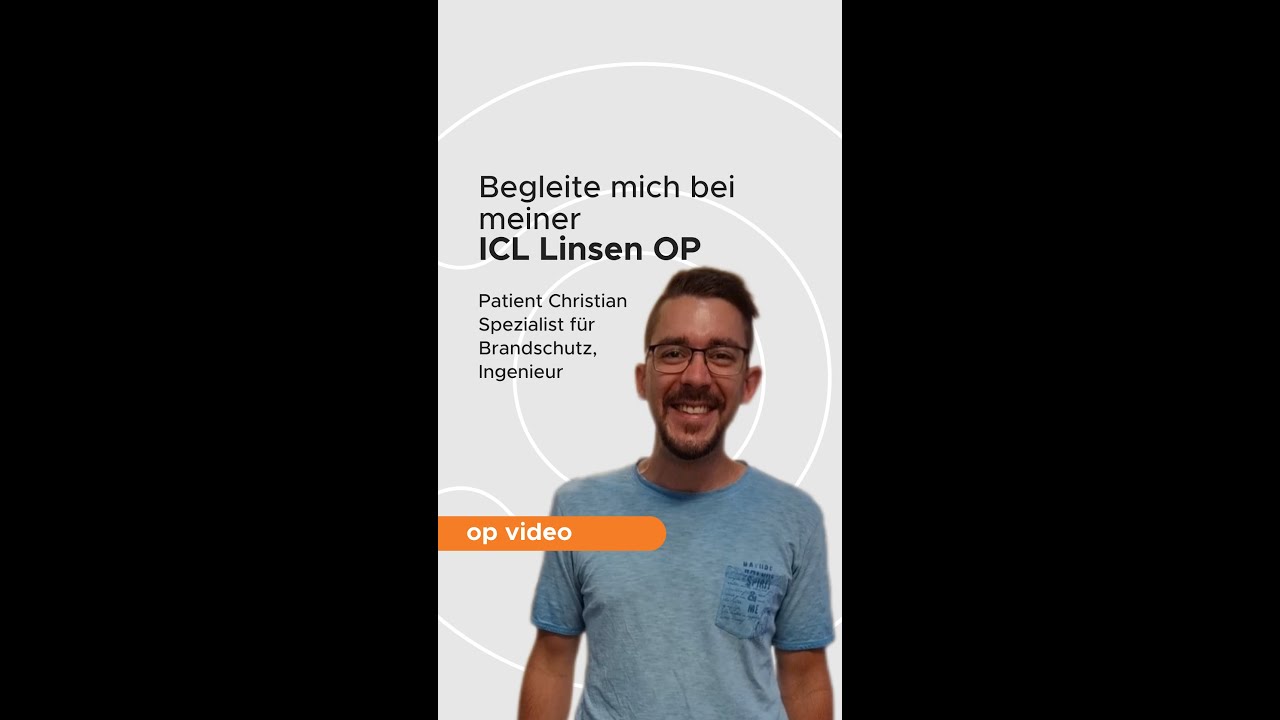 Begleite Christian bei seiner ICL Linsen OP - *LIVE OP* | MUNICH EYE