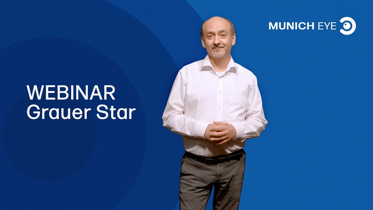 WEBINAR Grauer Star (Teaser) | Prof.h.c.* Dr.med. Amir-Mobarez Parasta | MUNICH EYE