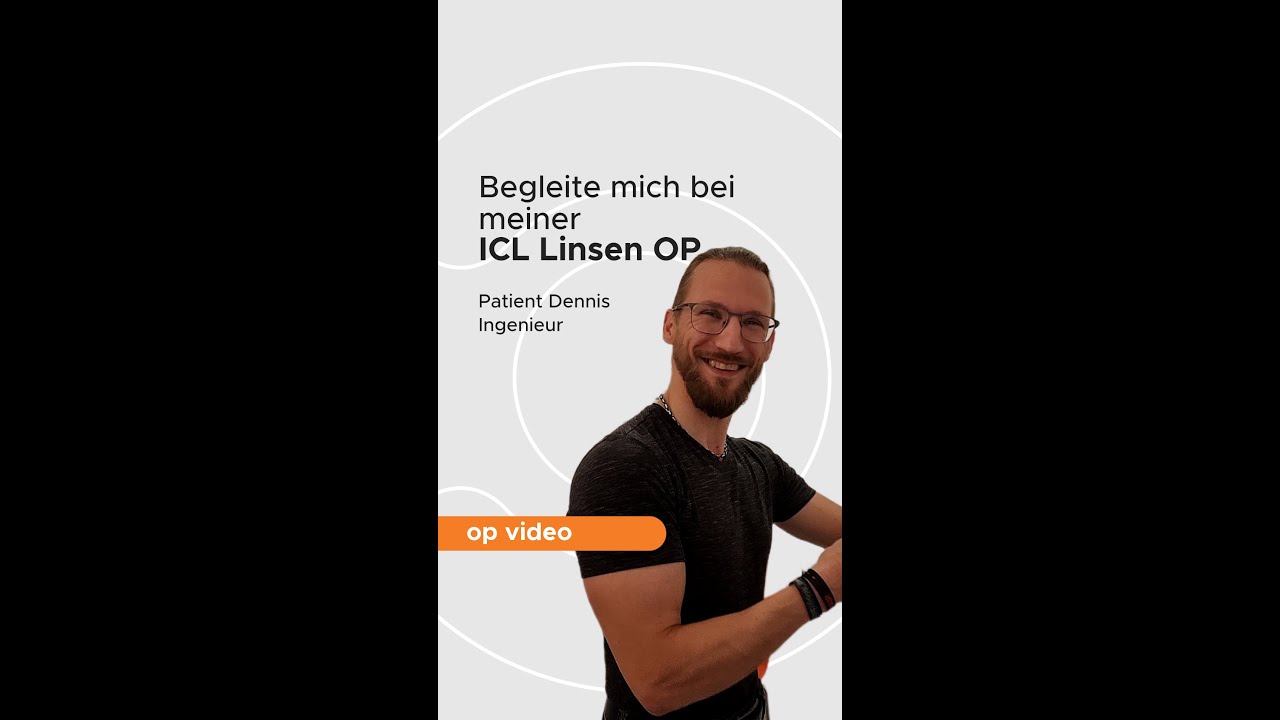 Begleite Dennis bei seiner ICL Linsen OP - *LIVE OP* | MUNICH EYE