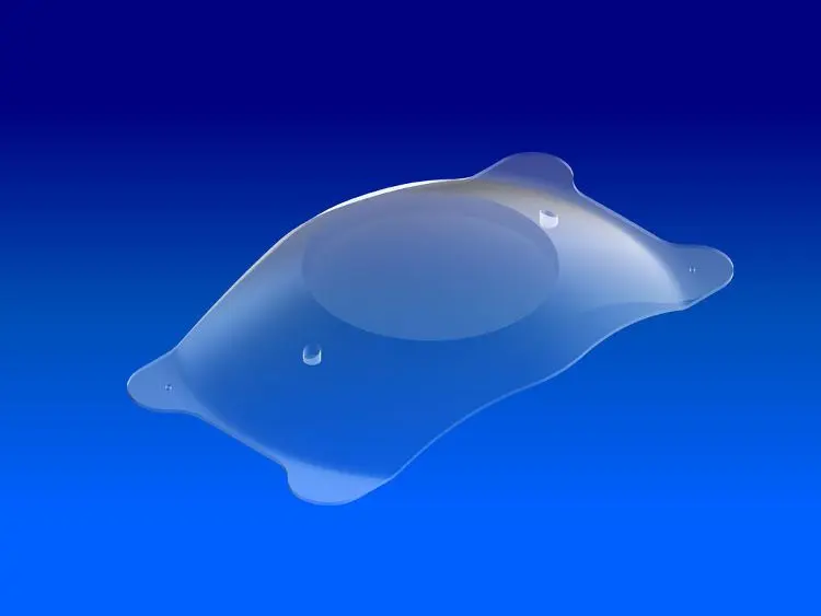 3D Modell einer ICL Linse