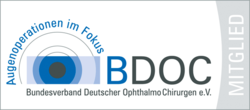 Mitglied im Bundesverband Deutscher Ophtalmo Chirurgen e.V. - Augenoperationen im Fokus