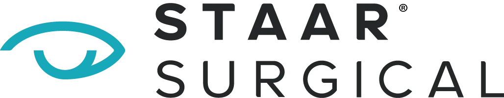 Logo STAAR SURGICAL Logo STAAR Surgical, Hersteller der ECO ICL Linsen