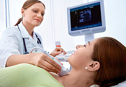 Thyroid Ultrasound - Untersuchung der Halsschlagader