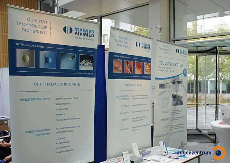 3. Münchner Ophthalmologisches Symposium - Ausstellerstand Ophthalmochirurgie.