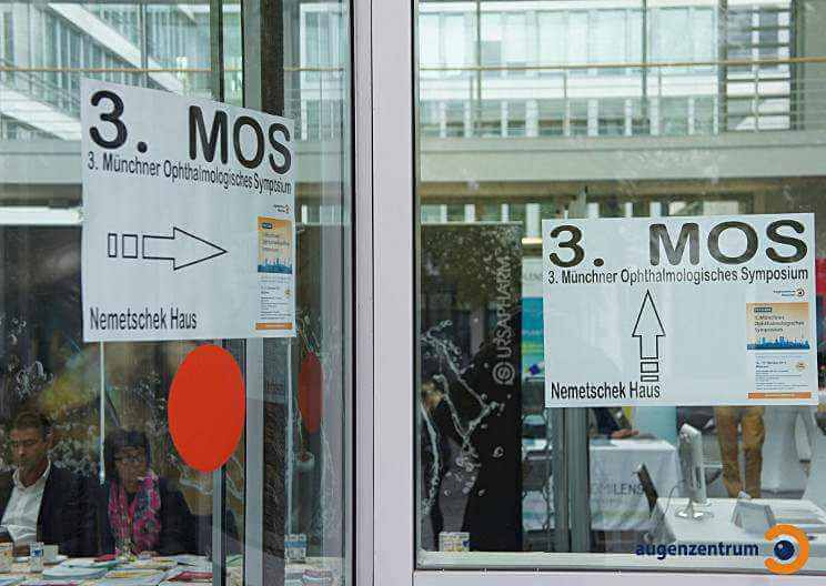 Münchner Ophthalmologisches Symposium 2015 Eingang vom Nemetschek Haus
