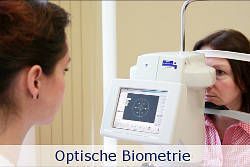 Die optische Biometrie ermöglicht eine hochpräzise Vermessung des Augapfels. 